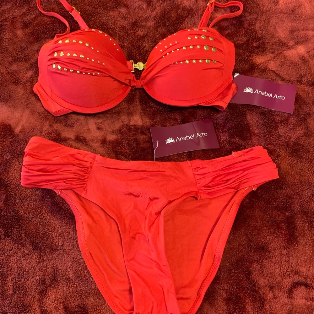 Studded Push-up Bikini